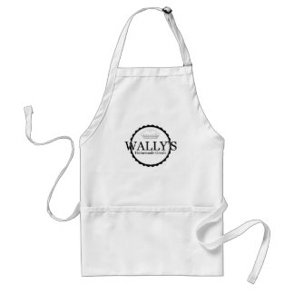 Wally's Homemade Goods Paj Logotyp Apron Förkläde