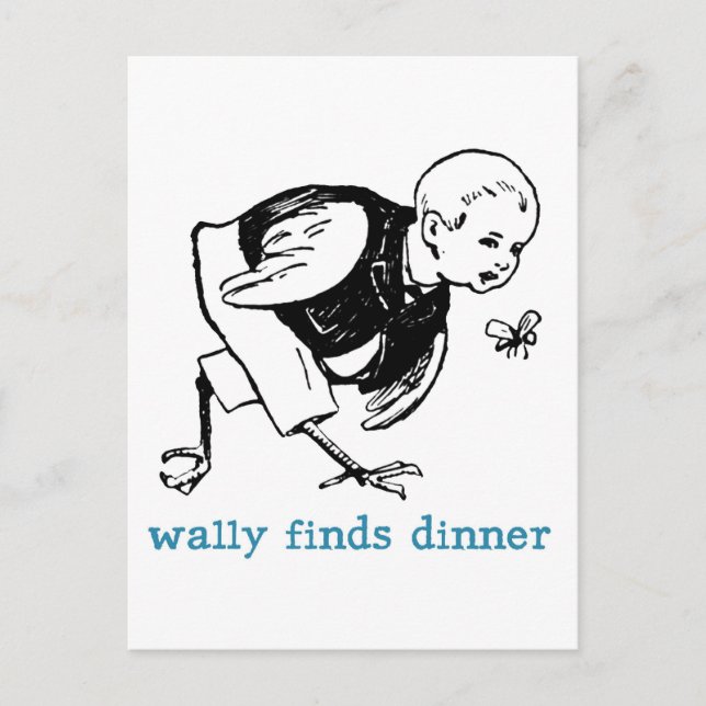 Wallys middags vykort (Framsida)