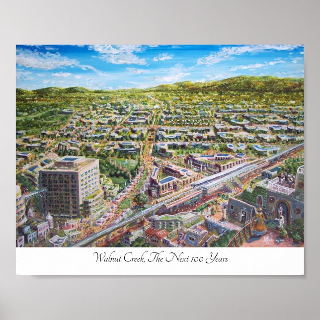 Walnut Bäck, de kommande 100 åren Poster (Framsidan)