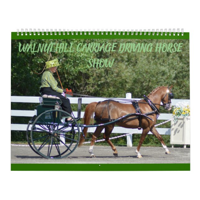 Walnut Backe Carriage Horse Show Kalender (Omslag)