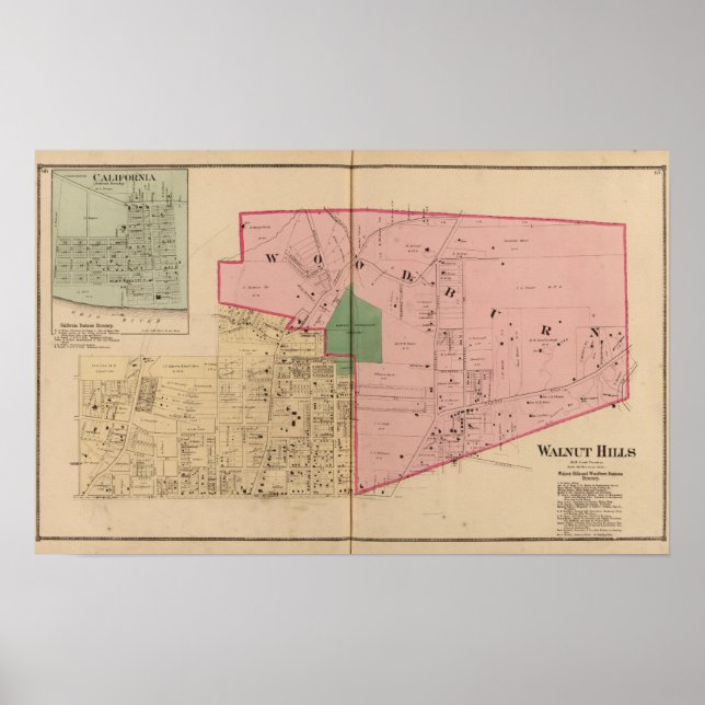 Walnut Backe, Ohio Poster (Framsidan)