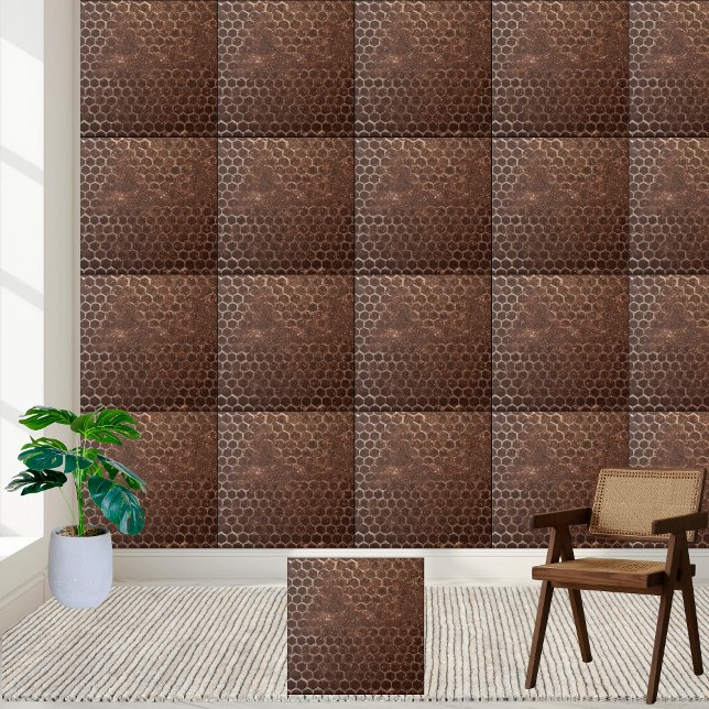 Walnut Brown Stone-like Glitter Golv Backsplash Kakelplatta (Walnut Brown Stone-like Glitter Floor Backsplash Ceramic Tile)