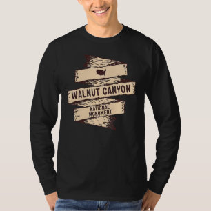 Walnut Canyon National Monument Arizona Vacation S T Shirt