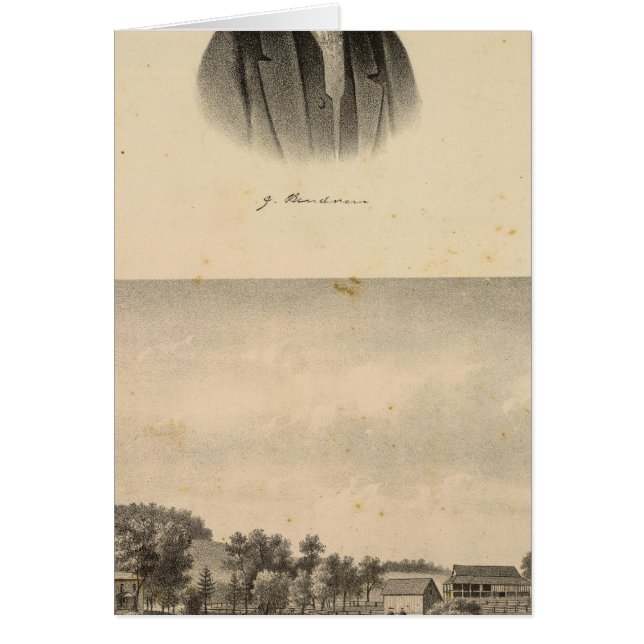 Walnut Grove, Rockbridge County Hälsningskort (Framsidan)