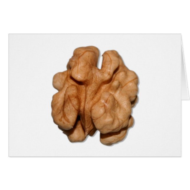 Walnut Hälsningskort (Framsidan Horizontal)