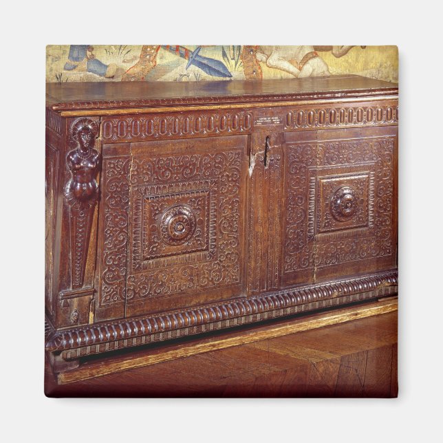 Walnut Sideboard, Lyonnais School Magnet (Framsidan)