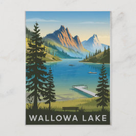 Walowa Sjö Vintage Vykort