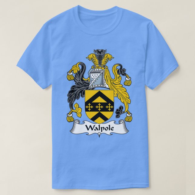 Walpole Jackar om Arm Family Crest T Shirt (Design framsida)