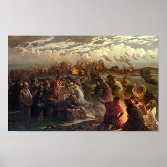 Walpurghis Natten, 1862 Poster (Framsidan)