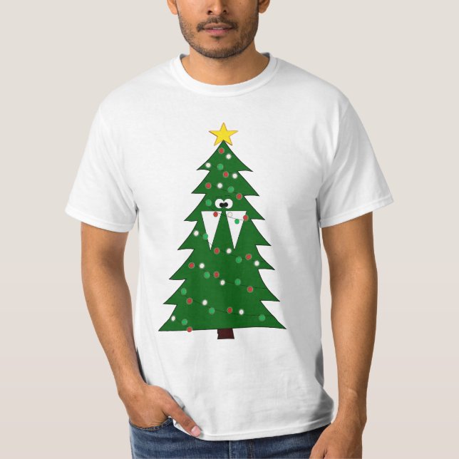 Walri - julgran t shirt (Framsida)