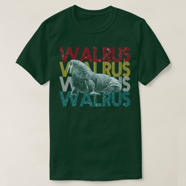 Walrus2 T Shirt (Design framsida)