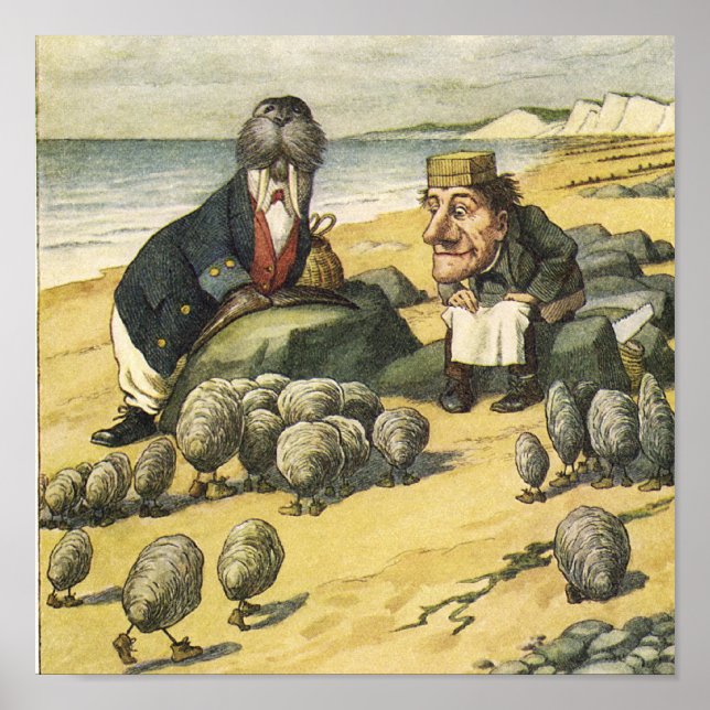 Walrus Canvas Poster (Framsidan)