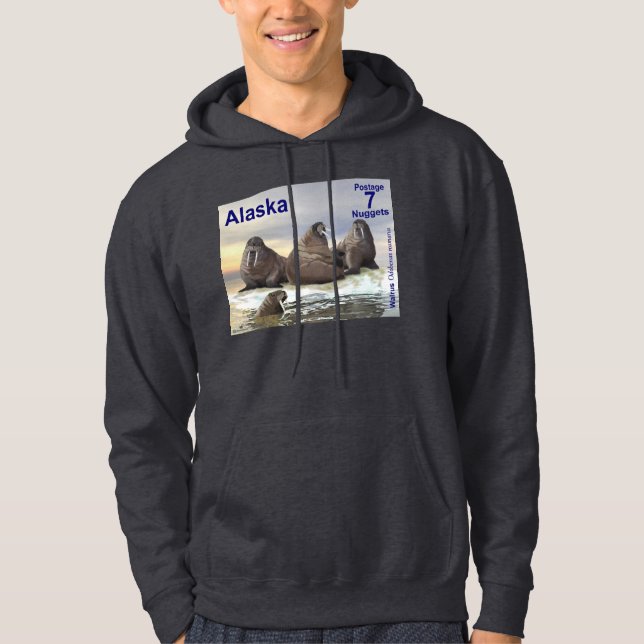 Walrus - Fyra bröder Hoodie (Framsida)