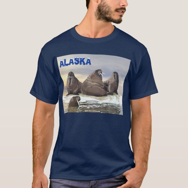 Walrus - Fyra bröder T Shirt (Framsida)
