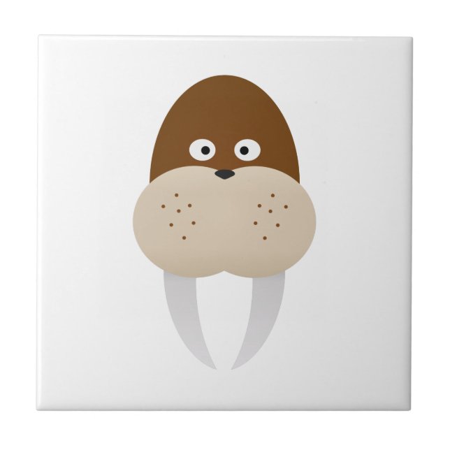 Walrus Kakelplatta (Framsidan)