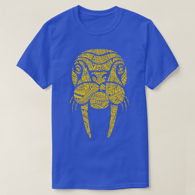 Walrus Maori Tribal Tattoo1 T Shirt (Design framsida)