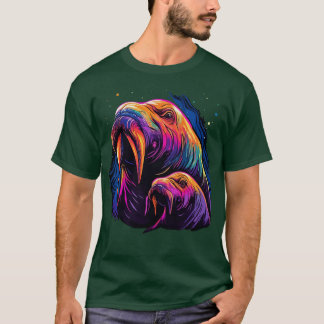 Walrus Mors dag T Shirt