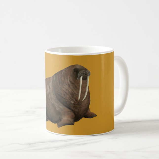 Walrus Mug Yellow Kaffemugg (Framsida höger)