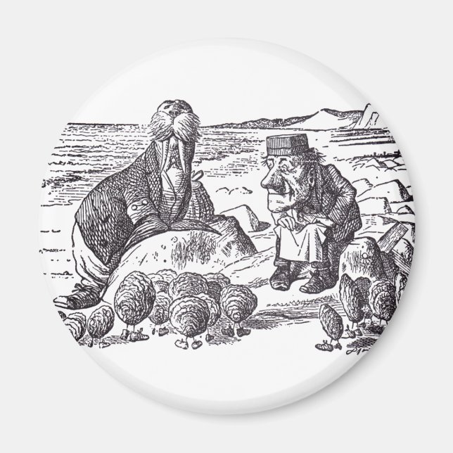 Walrus och Carpenter 2 Magnet (Framsidan)