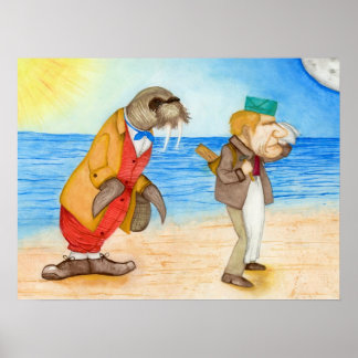 Walrus och Carpenter Poster