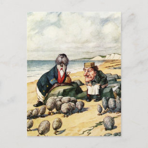 Walrus och Carpenter Vykort