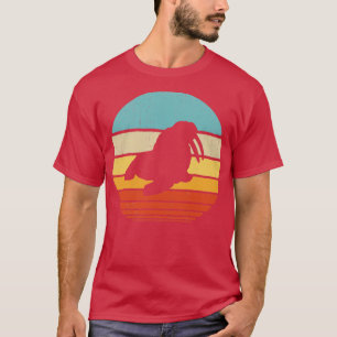 Walrus Retro Vintage 60s 70-tal för manar kvinnor T Shirt