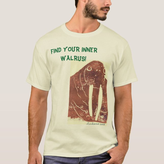 walrusAntique FINNER DIN INRE VALROSS! Tee (Framsida)