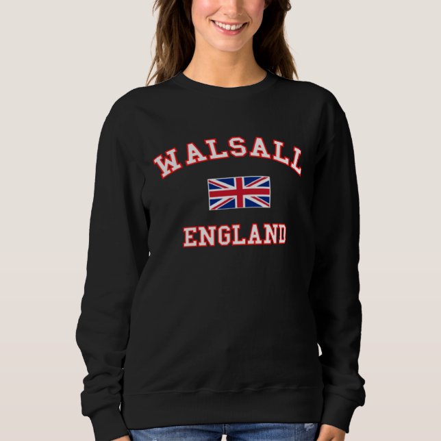 WALSALL British Flag Badge T Shirt (Framsida)