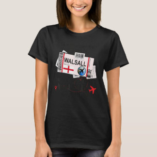 Walsall Girl Walsall Boarding Pass Walsall T Shirt