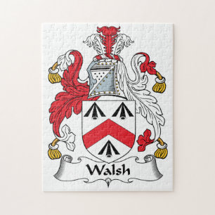 Walsh familjvapensköld pussel