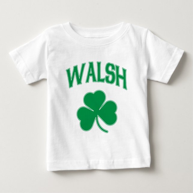 Walsh irländareShamrock Tee Shirt (Framsida)