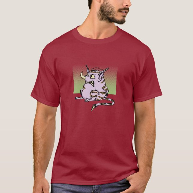 Walt Kelly demon Tee Shirt (Framsida)