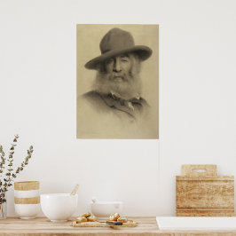 Walt Whitman: Bra Grått Poet Poster