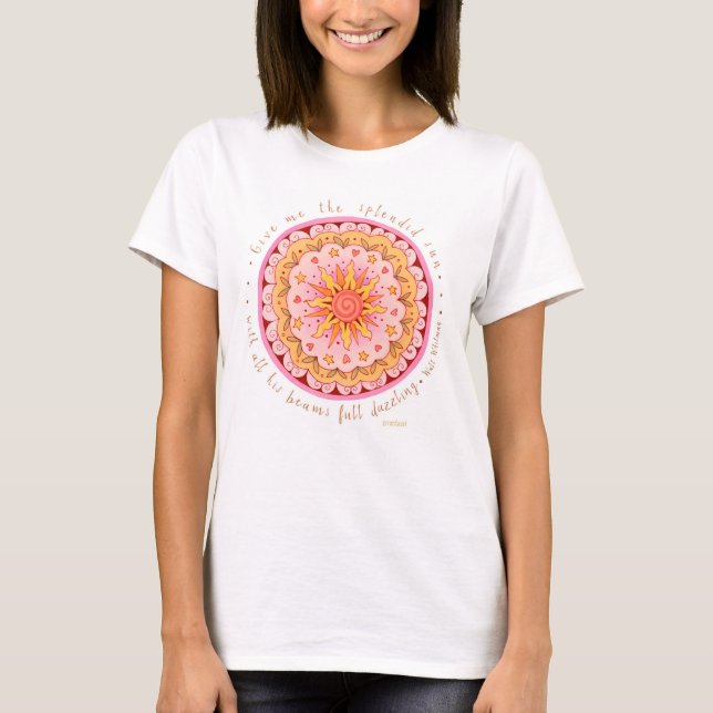 Walt Whitman Dazzling Sol Tee (Framsida)