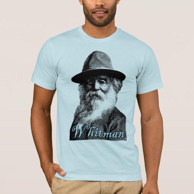 Walt Whitman foto Tee (Framsida)