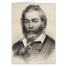 Walt Whitman "Happity in this Ställe"-kort
