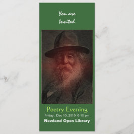 Walt Whitman Inbjudningar