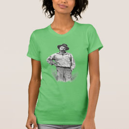 Walt Whitman: "Jag tror på löv av gräs" Citat T-shirt
