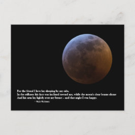 Walt Whitman Kärlek Dikt Vykort