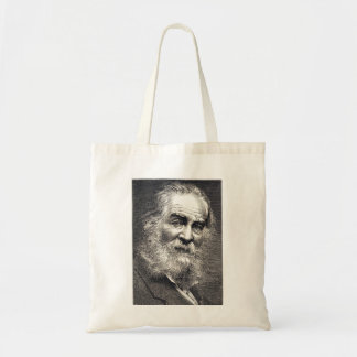 Walt Whitman Lövs of Grass Engrave Tygkasse