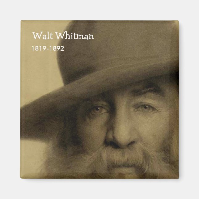 Walt Whitman Magnet (Framsidan)