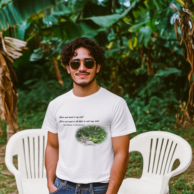Walt Whitman Poetry T-shirt (Skapare uppladdad)