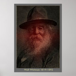 Walt Whitman - Porträtt Poster