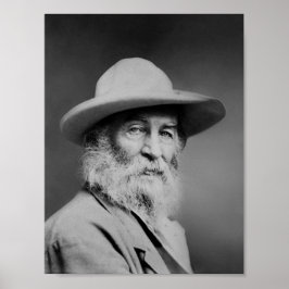 Walt Whitman Porträtt Poster