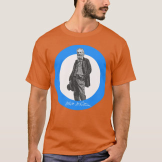 Walt Whitman Porträtt vänner pojke T Shirt