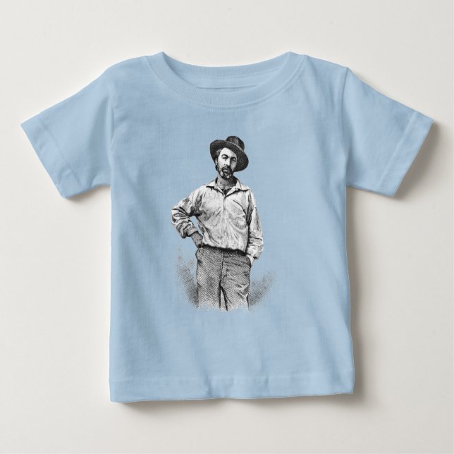 Walt Whitman porträttungar Tee (Framsida)