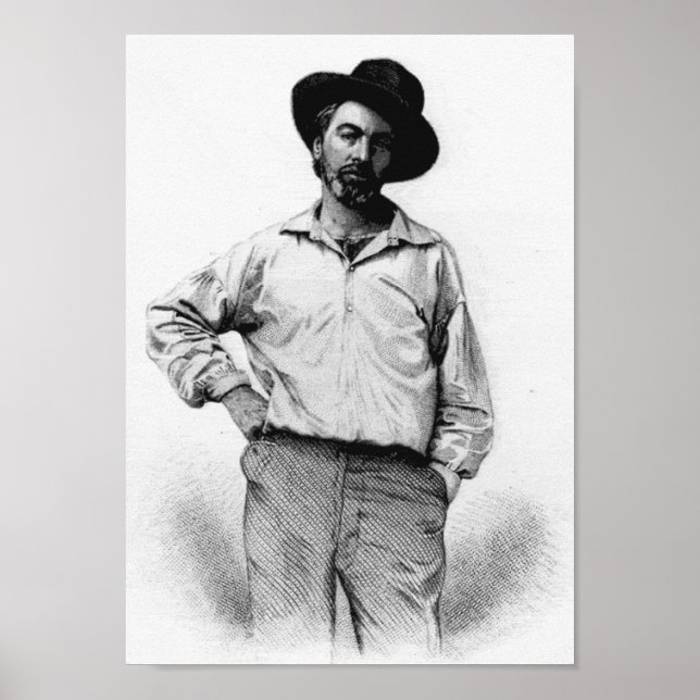 Walt Whitman Poster (Framsidan)