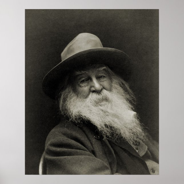 Walt Whitman Poster (Framsidan)