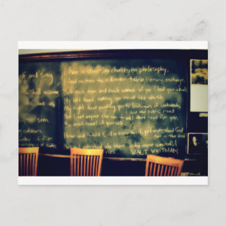 walt whitman Quote Vykort