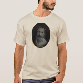 Walt Whitman Räcka-Tonat porträtt 1854 T Shirt